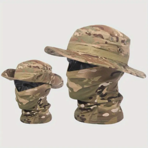 Tactical Outdoor Hat and Balaclava Set CP